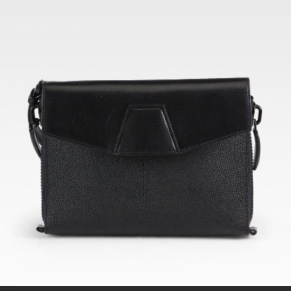 Alexander Wang bag Lydia stingray stamped leather. Lots of pockets. Perfect